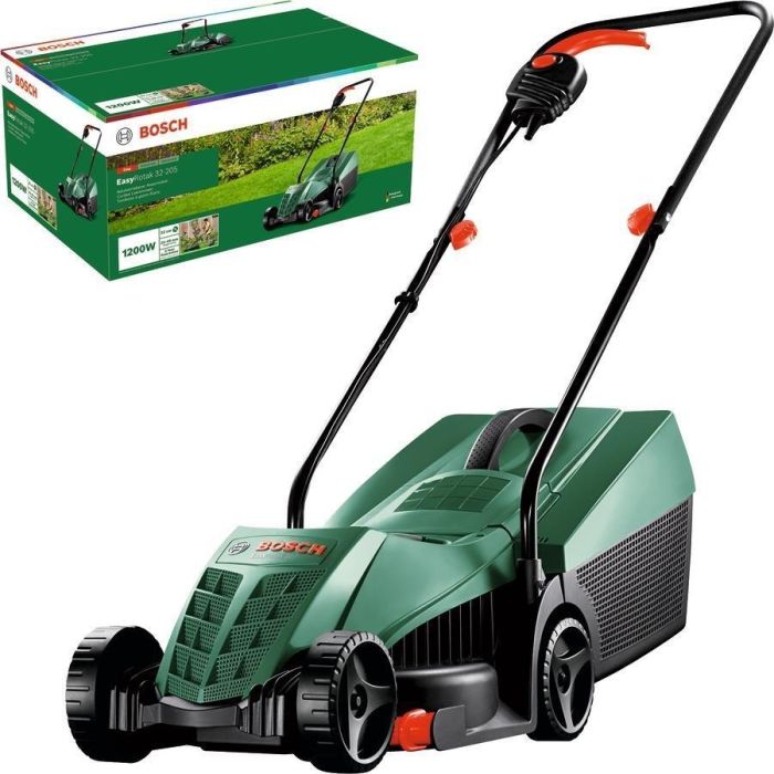 Газонокосилка сетевая Bosch EasyRotak 32-205 1200Вт 32см 31л 25-65мм 11.1кг