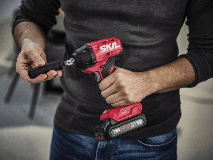 Гайковерт ударний SKIL 3241 CA 20В безщітковий до 3350об/хв 500Нм 1кг без АКБ та ЗП