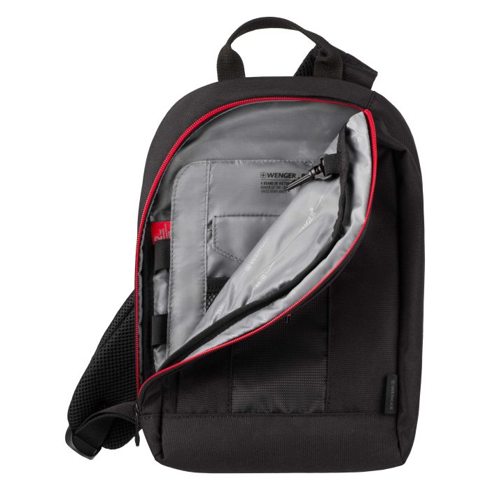 Рюкзак-монослинг Wenger, Monosling Shoulder Bag, черный