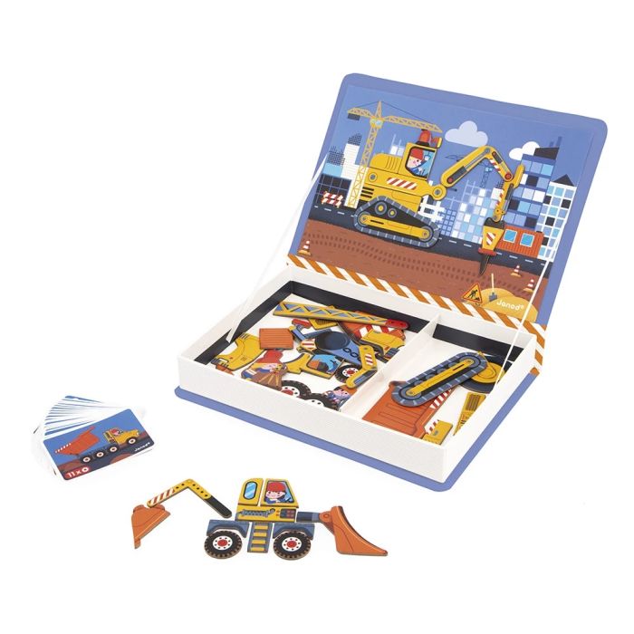 Магнітна книга Janod Будівництво 70ел