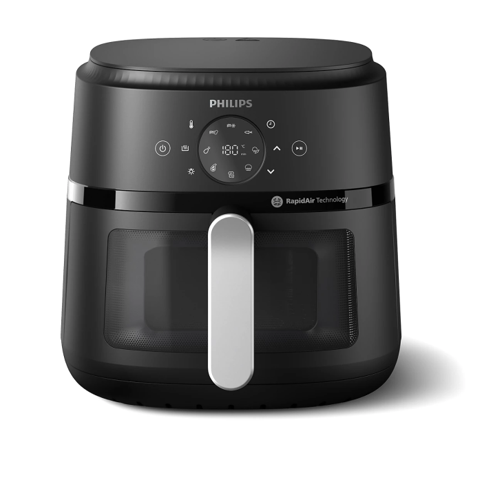 Мультипечь Philips Ovi Series 2000 1700Вт, чаша-6.2л, сенсорное управл., 13 авто. программ, пластик, чорний