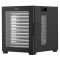 Сушарка для продуктів  Ardesto , 850Вт, піддонів -12x3см, макс-70°С, таймер, електр. управління, нерж., чорний ARDESTO FDB-1242