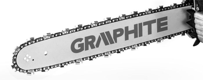 Пила цепная бензиновая GRAPHITE 40/45см 2кВт/2.7л.с. 52см3 5.53кг