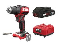 Шурупокрут-дриль акумуляторний SKIL 3065 CA Compact 20В безщітковий 1х2.5А·год 60Нм 500·1800об/хв 0.9кг