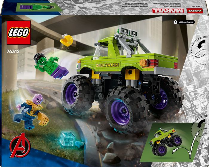 Конструктор LEGO Super Heroes Грузовик Халка против Таноса