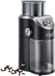 Кофемолка Russell Hobbs жернова Classic 140Вт, объем зерен-100г, регул.степень помола, пластик, черный