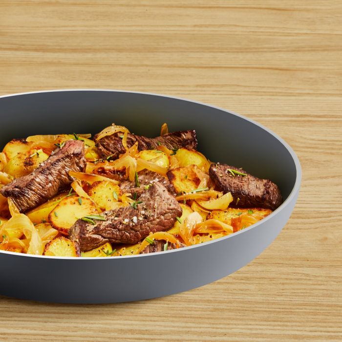 Сковорода Tefal Halo,20см, алюміній, бакеліт, сірий