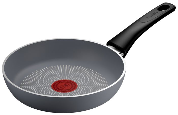 Сковорода Tefal Halo, 24см, алюминий, бакелит, серый