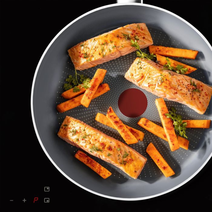 Сковорода Tefal Halo, 24см, алюминий, бакелит, серый