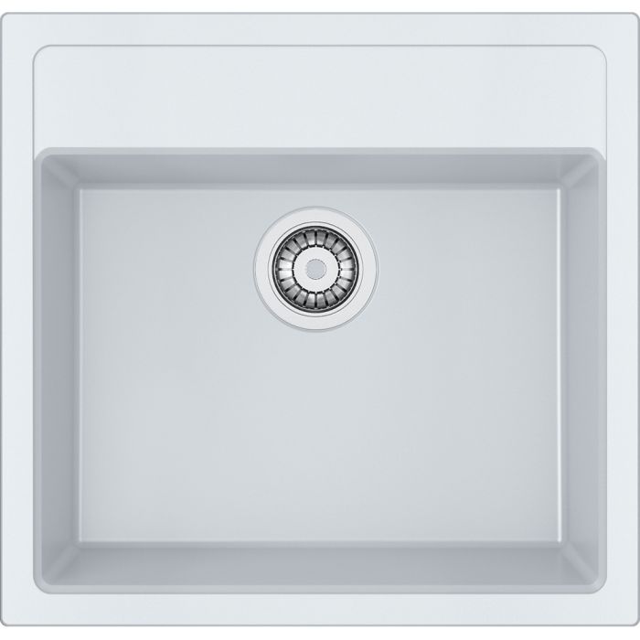 Мойка кухонная Franke Sirius тектонайт, прямоуг., без крыла, 560х530х200мм, чаша - 1, врезная, белый