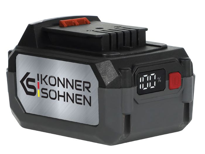 Кусторез аккумуляторный Konner&Sohnen KS HT-20V 20В акб 1х2А·ч 55см шаг реза 16мм 2.5кг