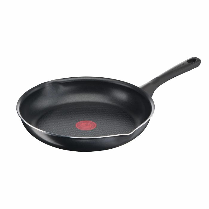 Сковорода с крышкой Tefal Day by Day, 28см, с крышкой, алюминий, бакелит, стекло, черный