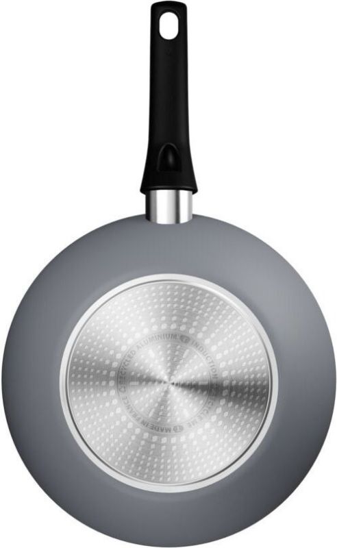 Сковорода ВОК Tefal Halo, 28см, алюміній, бакеліт, сірий