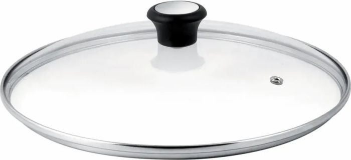Сковорода с крышкой Tefal Day by Day, 20см, с крышкой, алюминий, бакелит, стекло, черный