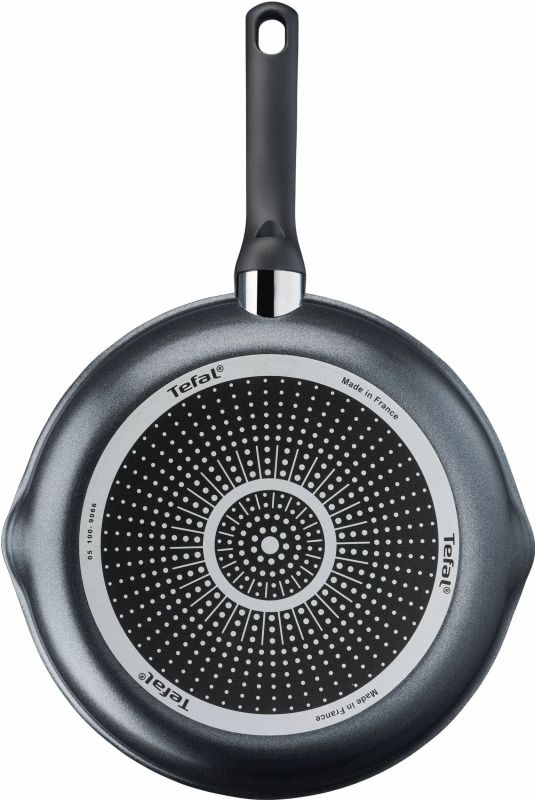 Сковорода с крышкой Tefal Day by Day, 20см, с крышкой, алюминий, бакелит, стекло, черный