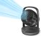Вентилятор Philips настольный Series 3000, 22см, 27Вт, таймер, поворот 180, черный