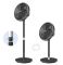 Вентилятор Philips підлоговий Series 3000, 40см, 48Вт, керування через смартфон, регулювання висоти, чорний