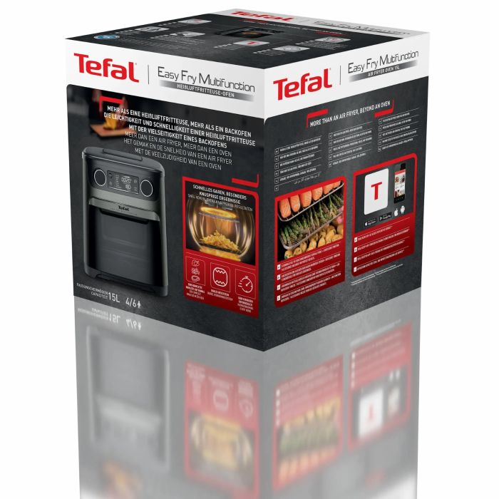 Мультипечь Tefal Easy Fry Multifunctional, 1800Вт, механ. управл., 9 программ, пластик, черный
