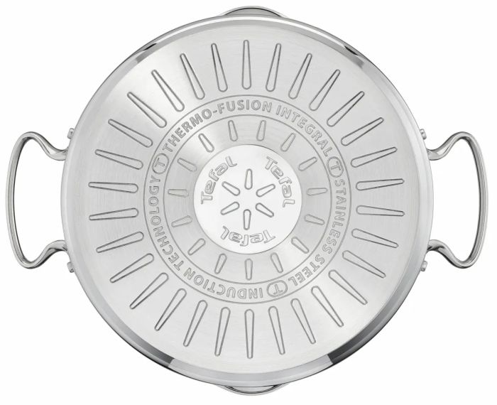 Кастрюля Tefal DUETTO+, 2л, с крышкой, нержавеющая сталь, стекло