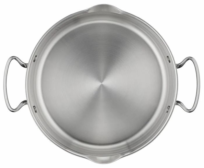 Кастрюля Tefal DUETTO+, 2л, с крышкой, нержавеющая сталь, стекло