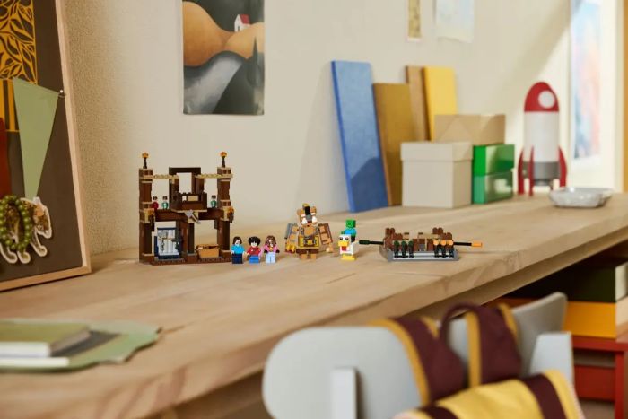 Конструктор LEGO Minecraft Бойцовський ринг в лесном имении