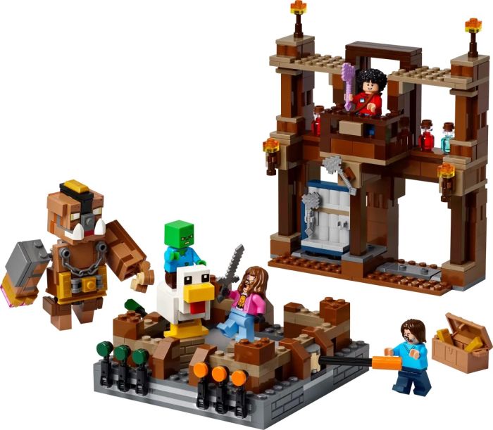 Конструктор LEGO Minecraft Бойцовський ринг в лесном имении