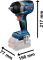 Гайковерт ударний Bosch Professional GDS 18V-750C 18В до 3000об/хв 270/380/750Нм квадрат 1/2" 1.7кг без АКБ та ЗП