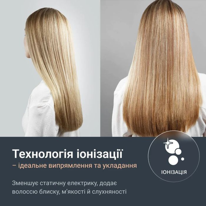 Випрямитель Rowenta Thermoglide, темп.режимов-5, 150-230С, дисплей, ионизация, титан, светло-зеленый