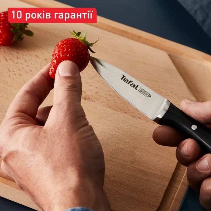 Набор ножей Tefal Ice Force, 2шт, нержавеющая сталь, пластик, черный