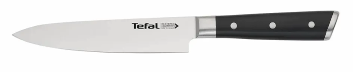 Набор ножей Tefal Ice Force, 2шт, нержавеющая сталь, пластик, черный