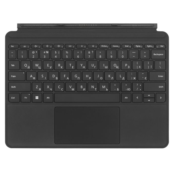 Клавіатура для планшета Microsoft Surface Go 4 Type Cover, UKR/ENG, чорна