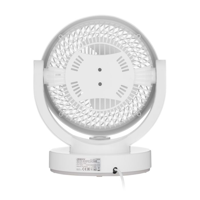 Вентилятор   настольный, 15см, 30Вт, белый ARDESTO FT-B25W