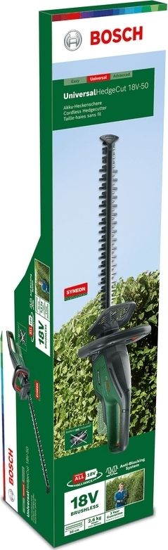 Кущоріз акумуляторний Bosch UniversalHedgeCut 18V-50 18В 50мм крок різу 20мм 2.3кг без АКБ та ЗП