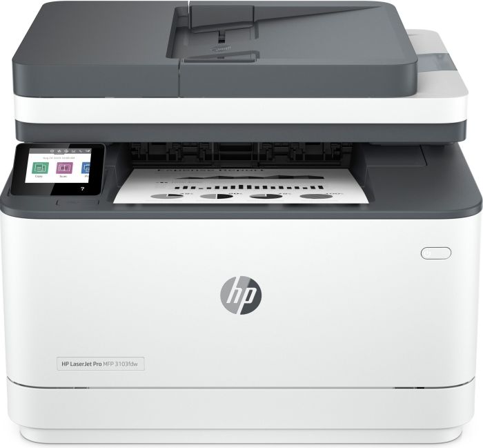 Багатофункціональний пристрій А4 ч/б HP LaserJet Pro 3103fdw з Wi-Fi