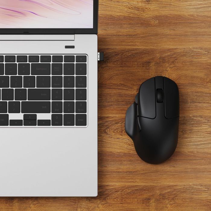 Миша Keychron M7 BT/WL/USB-A/USB-C, чорний