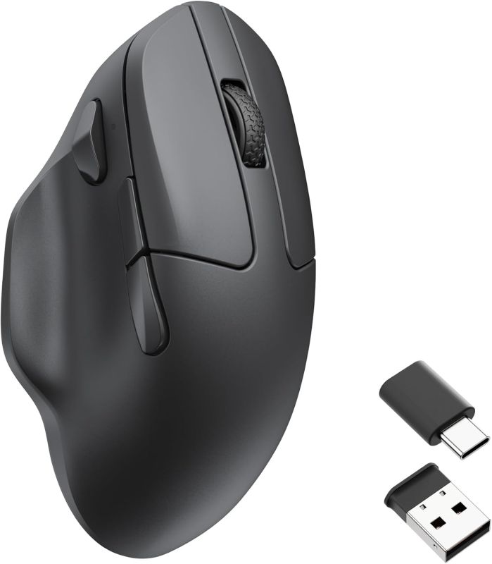 Миша Keychron M7 BT/WL/USB-A/USB-C, чорний