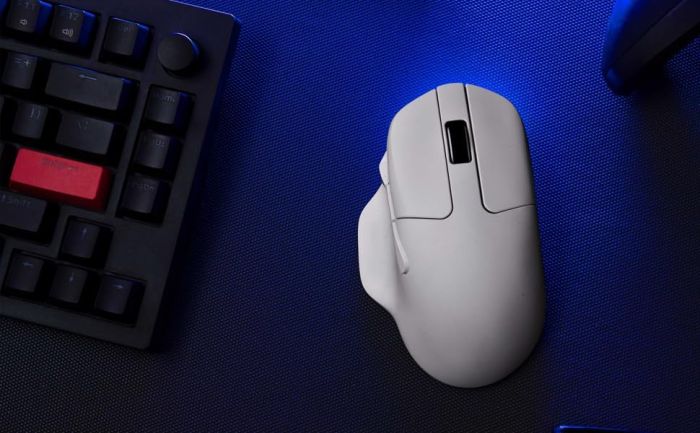 Миша Keychron M7 BT/WL/USB-A/USB-C, білий