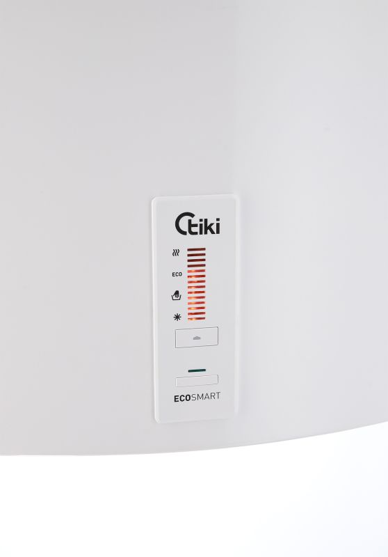 Водонагреватель Tiki круглий GBF, 150л, 2кВт, сухой тэн, электр. упр-ние, EcoSmart, B, 700160