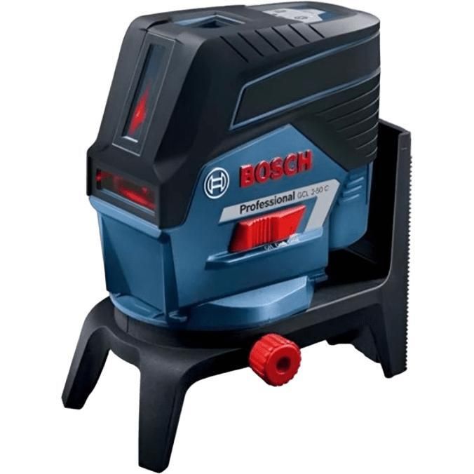 Нівелір лазерний Bosch Professional GCL2-50C+RM2 до 20м, ±0.3мм/м, 4AAx1.5В, IP54, чохол, мішеннь, кейс, 0.6кг