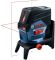 Нивелир лазерный Bosch GCL2-50C+RM2+BT150 до 10м, ±0.3мм/м, 4AAx1.5В, IP54, штатив, чехол, мишень, 0.6кг