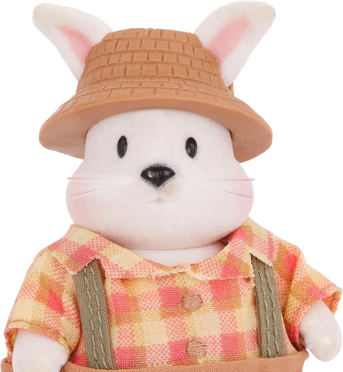 Набір фігурок Li'l Woodzeez Сім'я Кроликів 4од, книжка EN