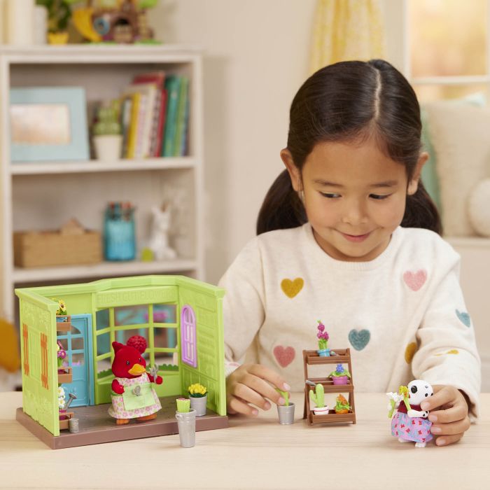 Игровой набор Li`l Woodzeez Цветочный магазин