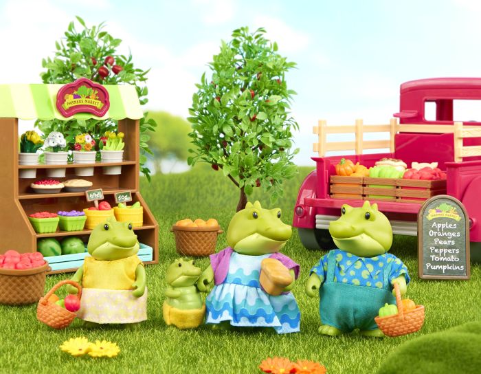 Набор фигурок Li'l Woodzeez Семья Крокодилов 4ед