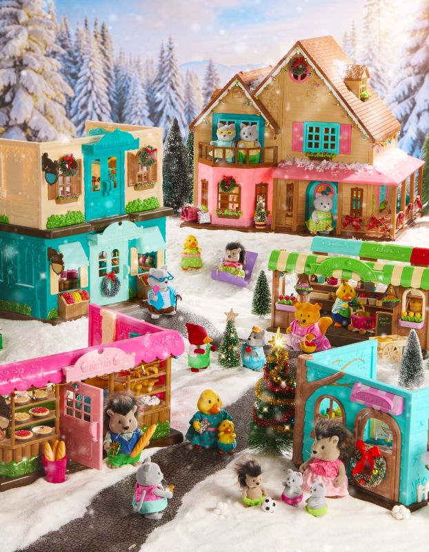 Игровой набор Li`l Woodzeez Большой коттеджный дом
