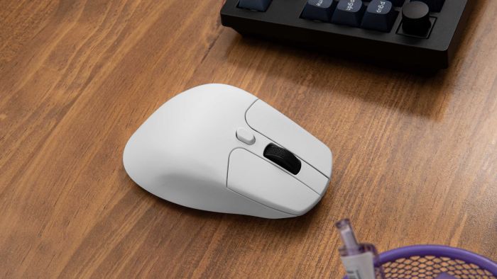 Мышь Keychron M6 BT/WL/USB-A/USB-C, білий