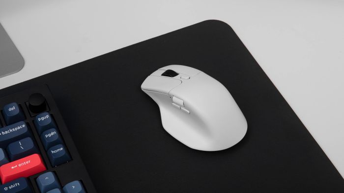 Мышь Keychron M6 BT/WL/USB-A/USB-C, білий