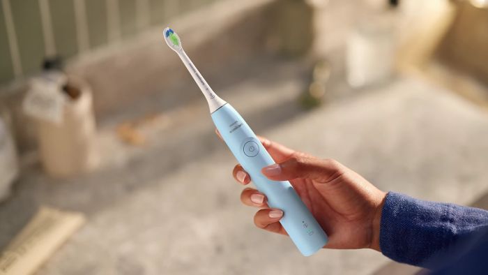 Щетка зубная электр. Philips Sonicare 5300 Series, 62т. колеб/мин, насадок-1, голубой