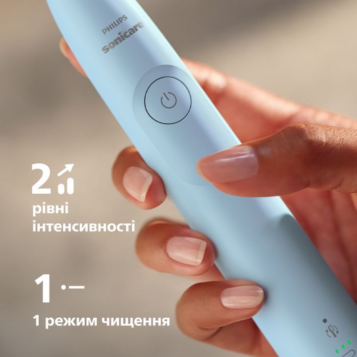 Щетка зубная электр. Philips Sonicare 5300 Series, 62т. колеб/мин, насадок-1, голубой