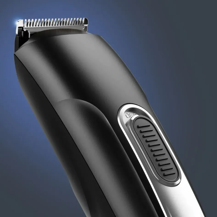 Триммер Rowenta Stylis Easy, для бороды и усов, сеть+акум., насадок-2, сталь, черный