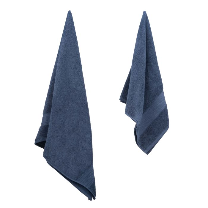 Полотенце махровое Ardesto SuperSoft 50х90см, 100% хлопок, синий